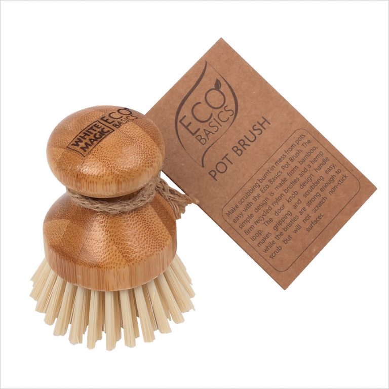 Eco Basics Natural Kitchen Scrubber - White Magic